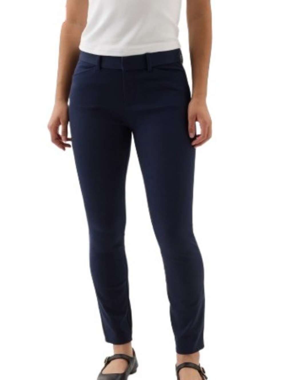 Gap Signature Skinny Ankle Pants in True Indiglo Blue Sz 14 - Picture 1 of 8